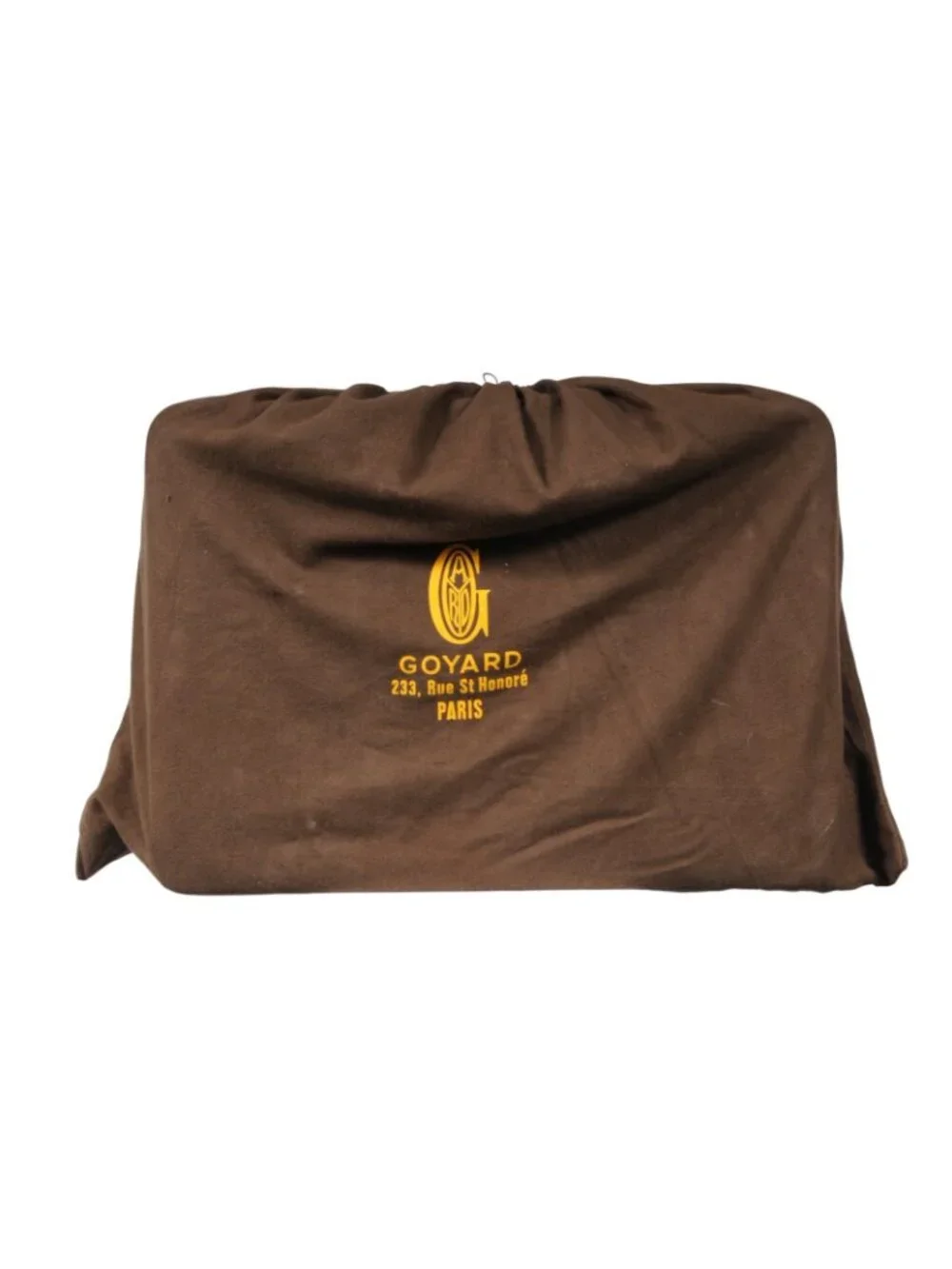 Goyard Brown Goyardine Canvas Leather Majordome 60 Travel Luggage Trunk Bag